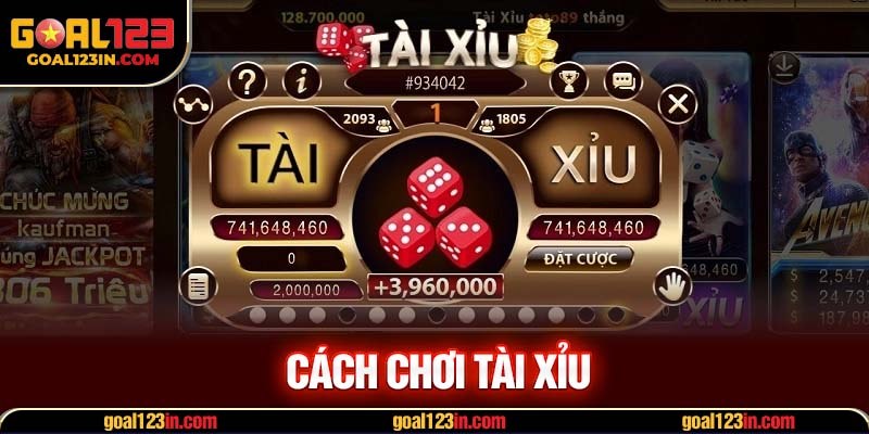 Cách chơi tài xỉu